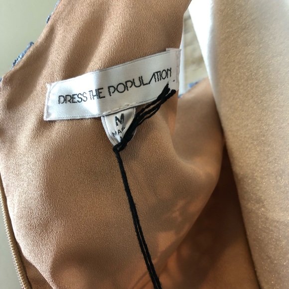 SOLD Dress the Population Lily Crochet Dress - Picture 6 of 7